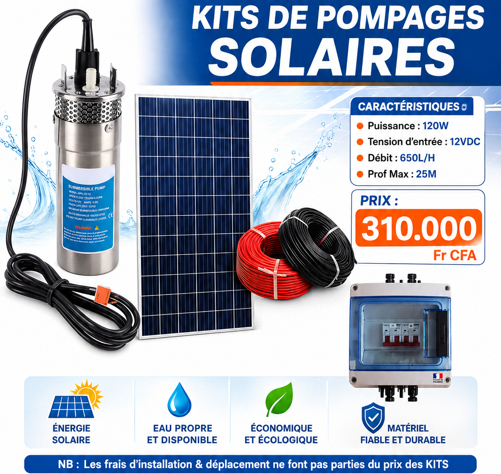 Pompe Solaire 120W